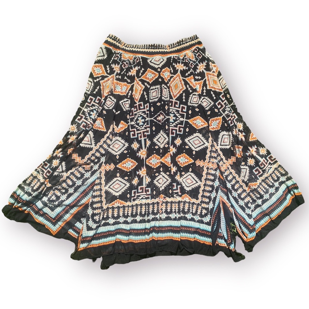 John Paul Richard Handkerchief Midi Skirt